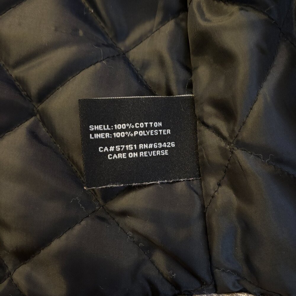 Black Rivet Quilted Shacket - Picture 8 of 11